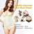 13-Buckle Belly Belt Hollowing Out Strong Waist Shaping Shaping Stomach Girdle Ladies Postpartum Corset Belt, Size:XL (White)