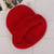 Simple Solid Color Warm Pullover Knit Cap for Men / Women(Black)