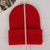 Simple Solid Color Warm Pullover Knit Cap for Men / Women(Beige)