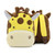 Kids 3D Animal Velvet Backpacks Children Cartoon Kindergarten Toys Gifts School Bags(Giraffe)