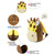 Kids 3D Animal Velvet Backpacks Children Cartoon Kindergarten Toys Gifts School Bags(Cows)