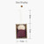 Christmas Celebration Supplies Wooden Box Small Doll Pendant Children Gift Small Doll Pendant Tree Pendant(Peach Powder)