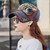 13948 Shark Pattern Washable Baseball Cap Spring and Autumn Sun Hat, Size:One Size(Wine Red)