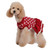 Autumn Winter Pet Red Love Sweater Festive Christmas Pet Clothes, Size: XL