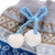 Autumn Winter Pet Clothes Christmas Snowflake Knitted Pattern Sweater, Size: L(Blue)