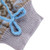 Autumn Winter Pet Clothes Christmas Snowflake Knitted Pattern Sweater, Size: L(Blue)