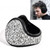 2 PCS DEZ01 Winter Men Checkered Pattern Plush Foldable Warm Earmuffs Ear Bag, Size: Free Size(Off-white)