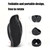 2 PCS DEZ01 Winter Men Checkered Pattern Plush Foldable Warm Earmuffs Ear Bag, Size: Free Size(Off-white)