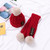 MZ8567 2 in 1 Children Knitted Hat Autumn And Winter Warm Baby Wool Hat + Children Scarf Neck Suit, Size: Free Size(Red)