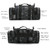 B04 Sports Outdoor Fishing Waterproof Waist Bag Photography Multifunctional Bag(Black)