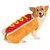 Funny Burger Pet Clothes Dogs Cat Fall Winter Hot Dog Pet Clothes, Size: L