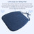 Memory Foam Thicken Stool Cushion Sofa Window Sill Bay Window Seat Cushion, Colour: Dot Bandage (Mocha)