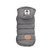 Winter Padded Coat Super Warm and Soft Cotton Jacket for Pet Dog, Size:M(Grey)