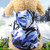 Dog Hoodies Pet Clothes For Dogs Coat Jackets Cotton Dog Clothes, Size:S(Blue Camouflage)