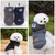 Winter Padded Coat Super Warm and Soft Cotton Jacket for Pet Dog, Size:L(Blue)