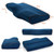 Butterfly Shape Memory Foam Snorked Pillow Slow Rebound Health Care Cervical Pillow, Dimensions: 50x30x10x6cm(Bamboo Fiber White)