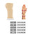 1 Pair Joint Keep Warm Cold Nylon Protection Cover, Specification: M(Bracers Skin Color)