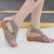 Women Summer Slope Heel Sandals Fashion Bohemian Style Fish Mouth Shoes, Size: 37(Black)