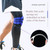 A Pair Sports Knee Pads Long Warm Compression Leggings Basketball Football Mountaineering Running Meniscus Patella Protector, Specification:  L (Sky Blue)