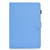 For iPad Mini 4 / Mini 3 / Mini 2 / Mini Solid Color Tablet PC Universal Magnetic Horizontal Flip Leather Case with Card Slots & Holder(Blue)