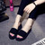 Non-slip High Heel Slipper Summer Beach Sandals Slip for Women, Shoe Size:39(Red)