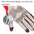 GIYO S-02 Bike Riding Long-finger Gloves, Size:XXL(Black)
