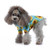 2 PCS Pet Beach Shirt Dog Print Spring And Summer Clothes, Size: M(Yellow Blue)