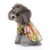 2 PCS Pet Beach Shirt Dog Print Spring And Summer Clothes, Size: L(Yellow Orange)