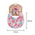 Baby Linen Cotton Printed Double-sided Saliva Towel Headband Set(DP021-12)