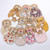 Baby Linen Cotton Printed Double-sided Saliva Towel Headband Set(DP021-12)