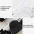 2 Pairs Antibacterial Terry Socks Basketball Socks Men And Women Adult Sports Socks, Size: XL 43-45 Yards(White)