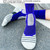 2 Pairs Length Tube Basketball Socks Boxing Roller Skating Riding Sports Socks, Size: L 39-42 Yards(Orange Blue)