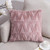 Double-Sided Plush Pillow Home Sofa Cushion Pillowcase, Size: 45x45cm Pillowcase + Core(Pink Triangle)