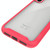 For iPhone XS Max Starry Sky Solid Color Series Shockproof PC + TPU Protective Case(Red)