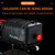 WEST BIKING Electric Bike Back Seat Driving Bag Mountain Bike Riding Waterproof Storage Bag(Black)