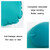 Travel Inflatable Press U-Shaped Neck Guard Pillow, Colour: Milk Silk U018-03Peacock Green
