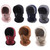 Knit Ear Protection Plus Velvet Thickening One-piece Hat Scarf Face Mask(Caramel)