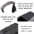 Car Central Control Seat Pet Portable Bed Pad, Colour: Square + Gray(42x20x22cm)