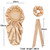 3 PCS/Set Hair Care Long Cap + Turban + Hair Ring(Blue)