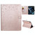 For iPad Pro 11 (2020) Pressed Printing Sunflower Pattern Horizontal Flip PU Leather Tablet Case with Holder & Card Slots & Wallet(Rose Gold)