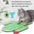 Non-slip and Moisture-proof Scratch Resistant Sisal Cat Scratch Pad(Avocado)