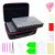 Multifunctional Portable Diamond Painting Tool Set Storage Bag, Style: 120 Grid (Rose Red)
