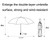 PARACHASE Ten-bone Double-layer Large Windproof Business Automatic Folding Umbrella(Navy)