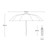 3-fold 16-bone Hand Open Umbrella Retro Wood Handle Black Glue Sunshade Umbrella(Sunset Mountain)