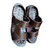 Non-slip Outer Wear Dual-use Sandals Slippers Men Casual Beach Shoes, Size: 40(Coffee Brown)