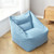 Loafers Sofa BagSkeletonless  Coat, Unfilled, Specification: Chair Cloth Cover(Light Blue)
