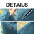 Loafers Sofa BagSkeletonless  Coat, Unfilled, Specification: Chair Cloth Cover(Light Blue)