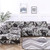 Fabric High Elastic All Inclusive Lazy Sofa Cover, Size: 4 Persons(Royal Style)