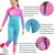 SLINX 1903 Kids Full Body Long Sleeve Thermal Wetsuit, Size: XXL(Sapphire) SLINX 1903 Kids Full Body Long Sleeve Thermal Wetsuit, Size: XXL(Sapphire)