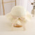 Parent-child Princess Style Beach Hat Straw Hat Child 52-54cm(Milk White)